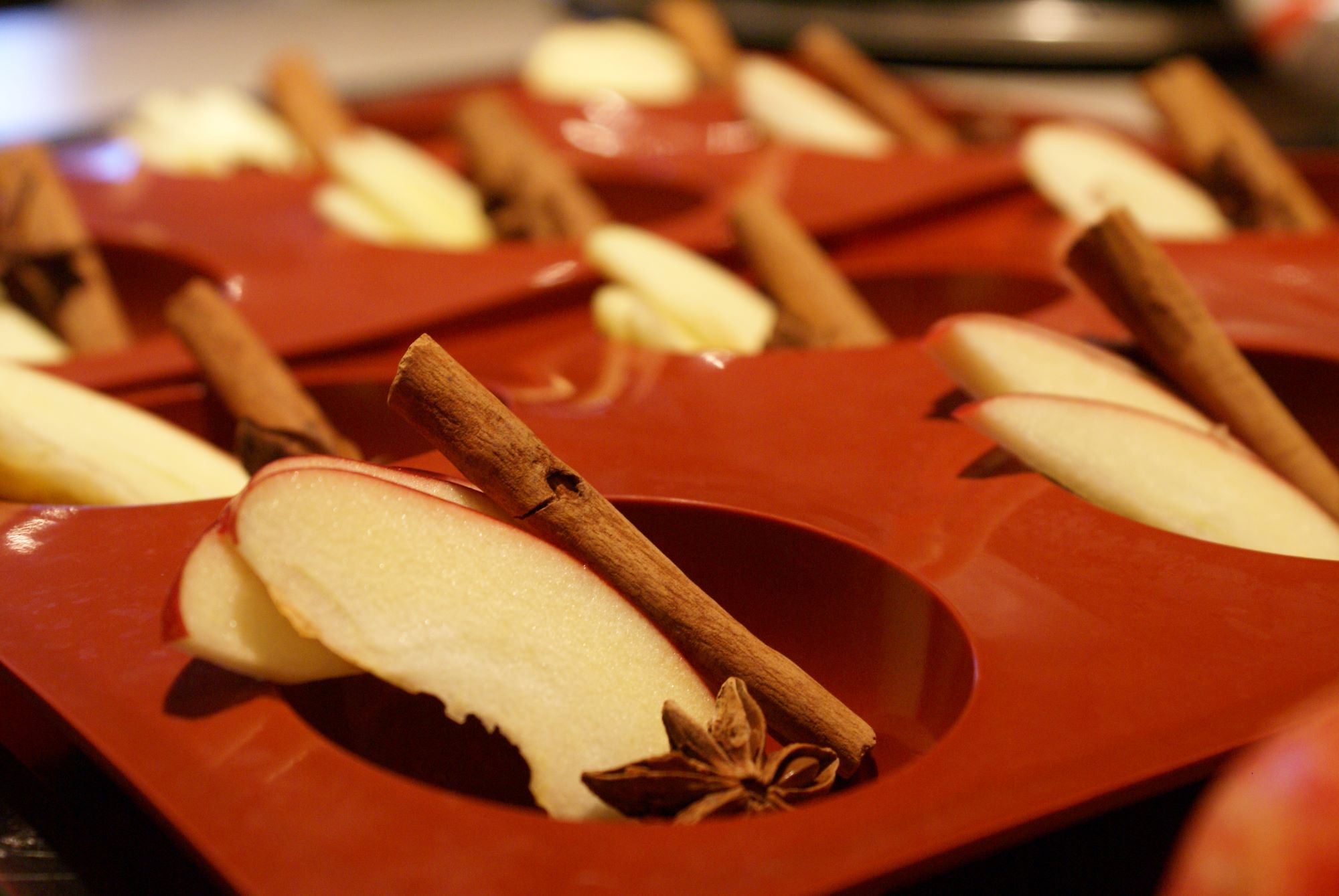 Apfel mit Zimt